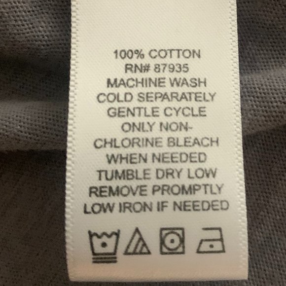 NWOT Logo Lori Goldstein 3/4 Sleeve Nickel Shirt Size Large - Picture 5 of 13